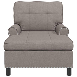 Chaise Lounge con cuscino Talpa 91 x 157 x 91 cm Tessuto 42022935