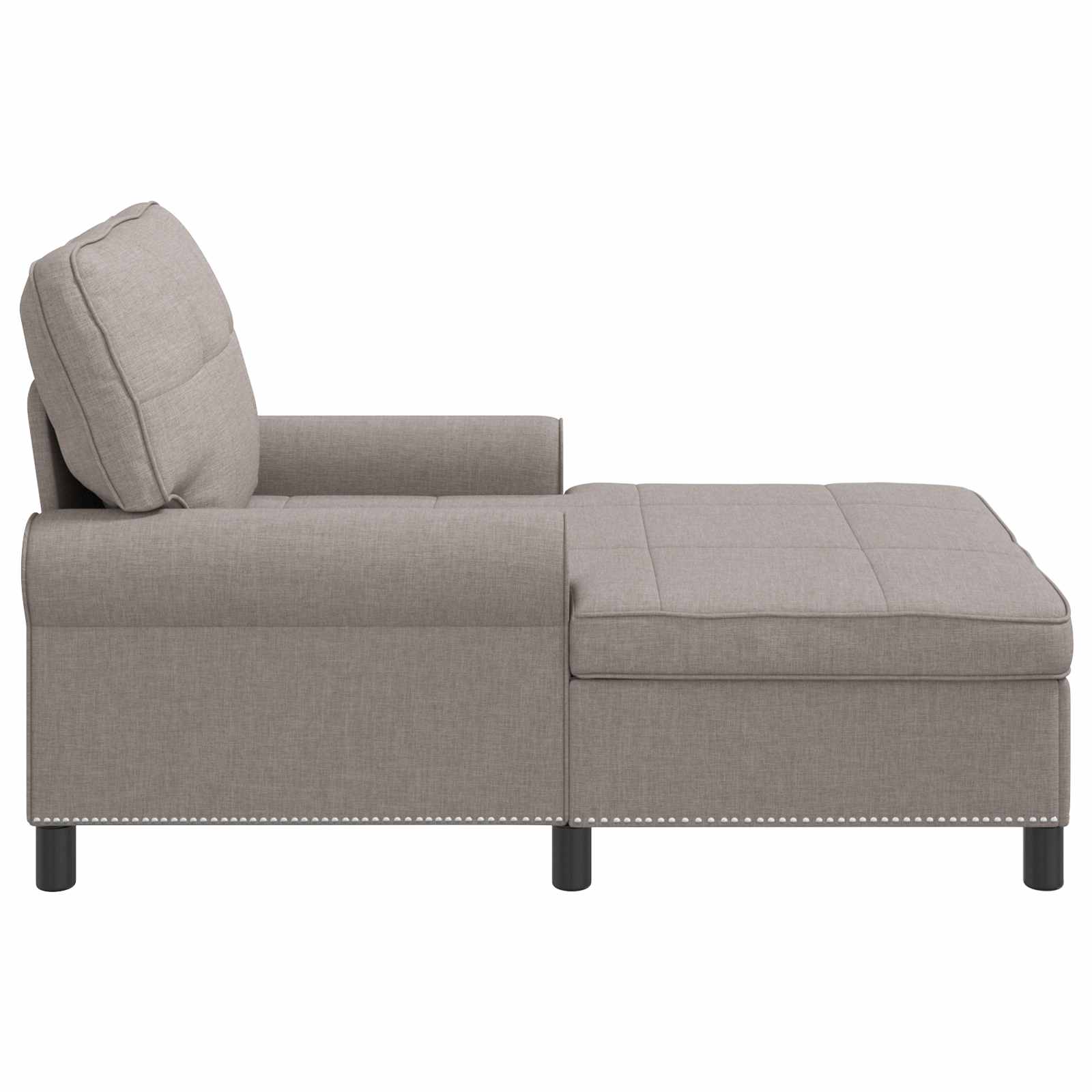 Chaise Lounge con cuscino Talpa 91 x 157 x 91 cm Tessuto 42022935