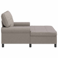Chaise Lounge con cuscino Talpa 91 x 157 x 91 cm Tessuto 42022935