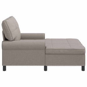 Chaise Lounge con cuscino Talpa 91 x 157 x 91 cm Tessuto 42022935