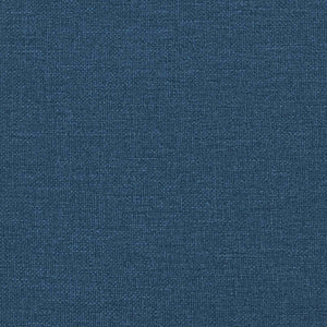 Chaise Longe con Gonna con cuscino Blu 91 x 157 x 91 cm Tessuto 42022946