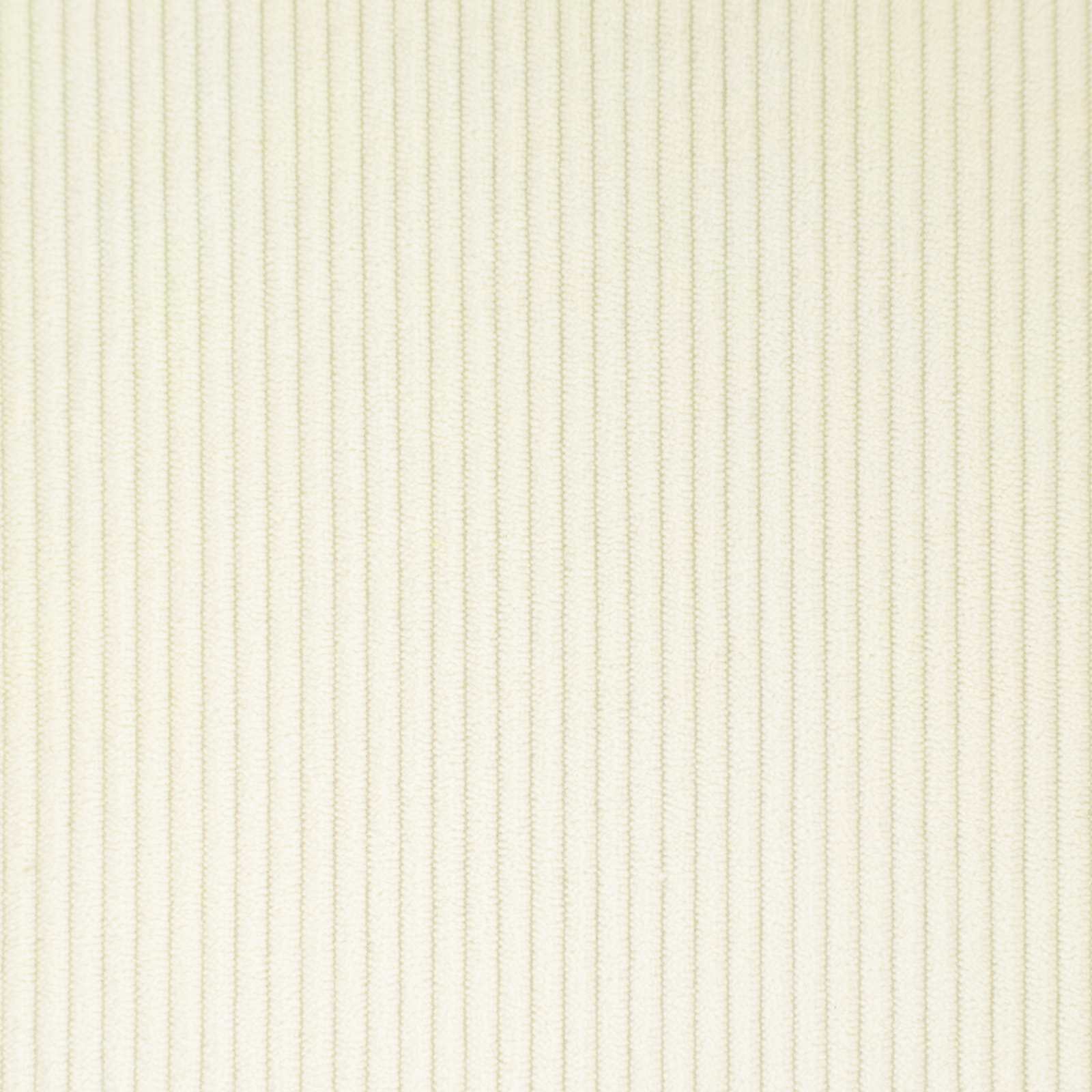 Chaise Longe con Gonna Crema 91 x 157 x 91 cm Tessuto a Costine 42022950