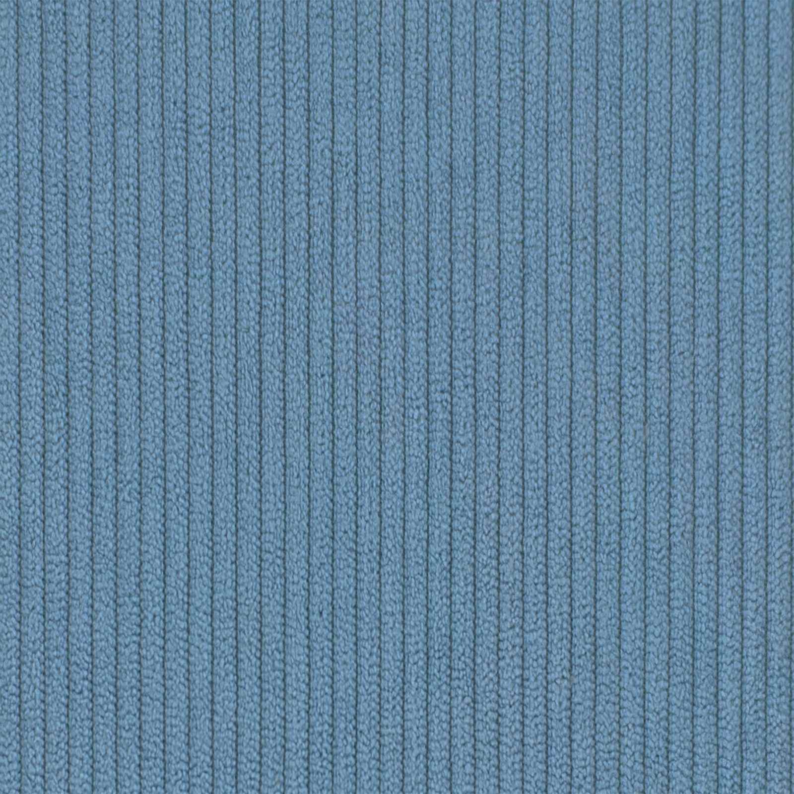 Chaise Longe con Gonna Blu 91 x 157 x 91 cm Tessuto a Costine 42022951