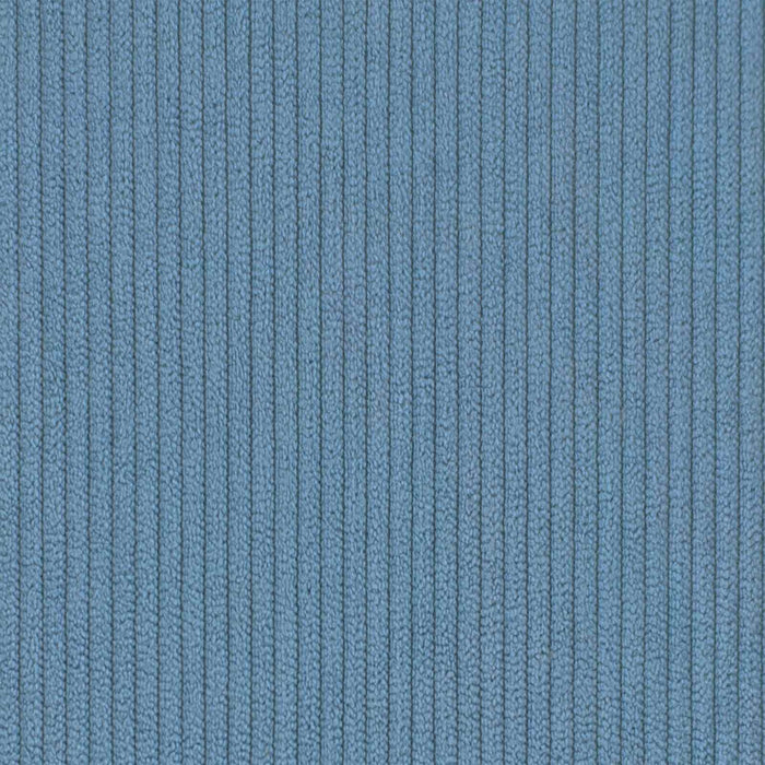 Chaise Longe con Gonna Blu 91 x 157 x 91 cm Tessuto a Costine 42022951