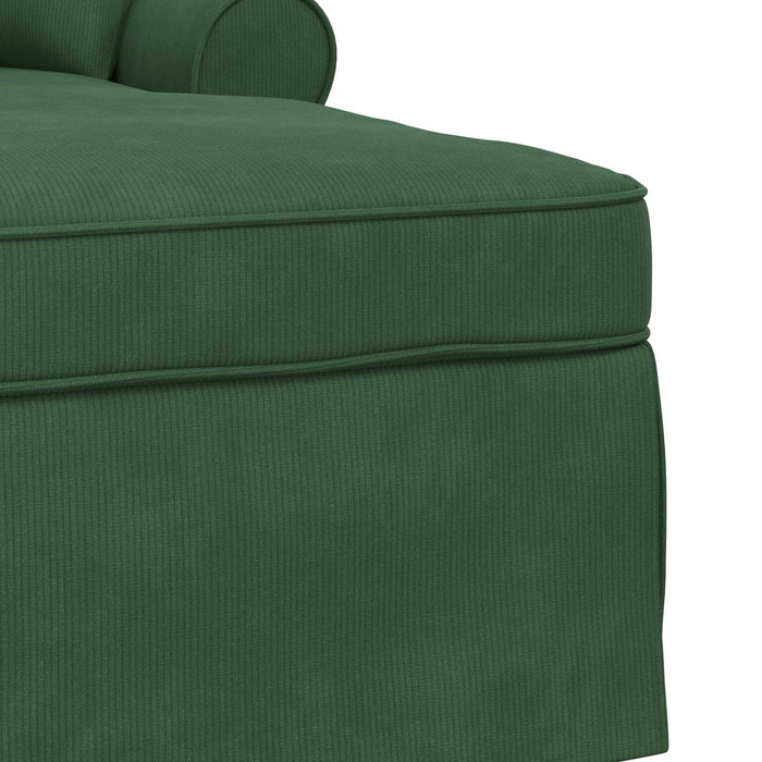 Chaise Longe con Gonna Verde Giungla 91 x 157 x 91 cm 42022952