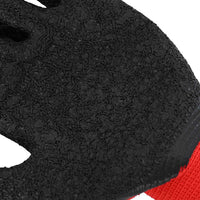 Guanti da Lavoro 24 pcs Rosso e Nero 9 / l 42020695