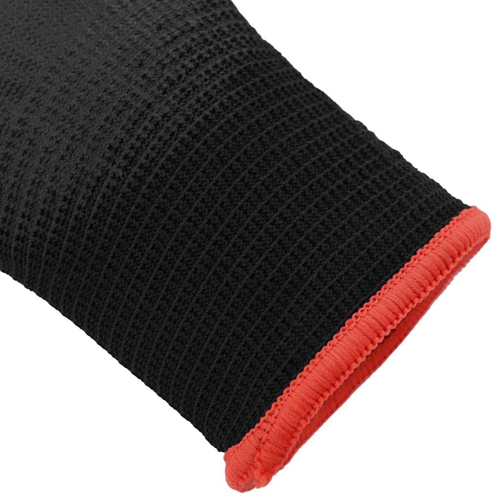 Guanti da Lavoro 12 pcs Nero 7 / S Poliestere 42020710