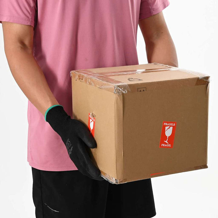 Guanti da Lavoro 24 pcs Nero 11 / XXL Poliestere 42020719