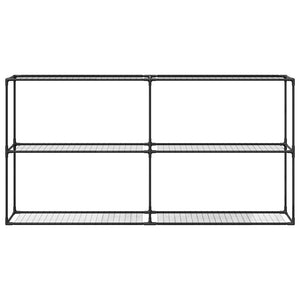 Supporto per piante a 3 livelli Nero 200 x 32 x 104 cm Acciaio 42021342