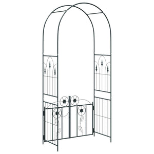 Arco da Giardino Tinta unita Nero 102 x 50 x 218 cm 42021344