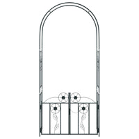 Arco da Giardino Tinta unita Nero 102 x 50 x 218 cm 42021344