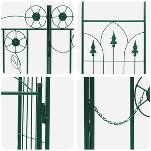 Arco da Giardino Tinta unita Verde 102 x 50 x 218 cm 42021345