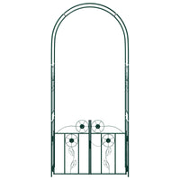 Arco da Giardino Tinta unita Verde 102 x 50 x 218 cm 42021345