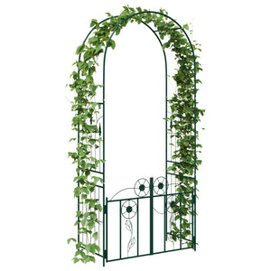 Arco da Giardino Tinta unita Verde 102 x 50 x 218 cm 42021345