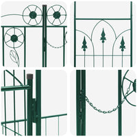 Arco da Giardino Tinta unita Verde 203 x 50 x 218 cm 42021347