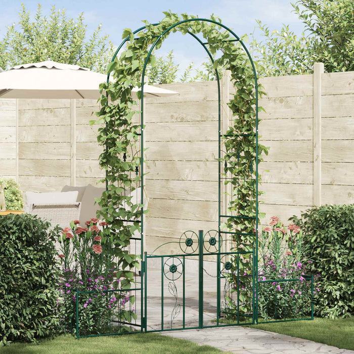 Arco da Giardino Tinta unita Verde 203 x 50 x 218 cm 42021347