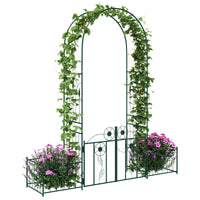 Arco da Giardino Tinta unita Verde 203 x 50 x 218 cm 42021347