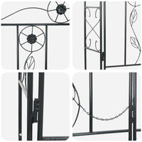 Arco da Giardino Tinta unita Nero 42021348