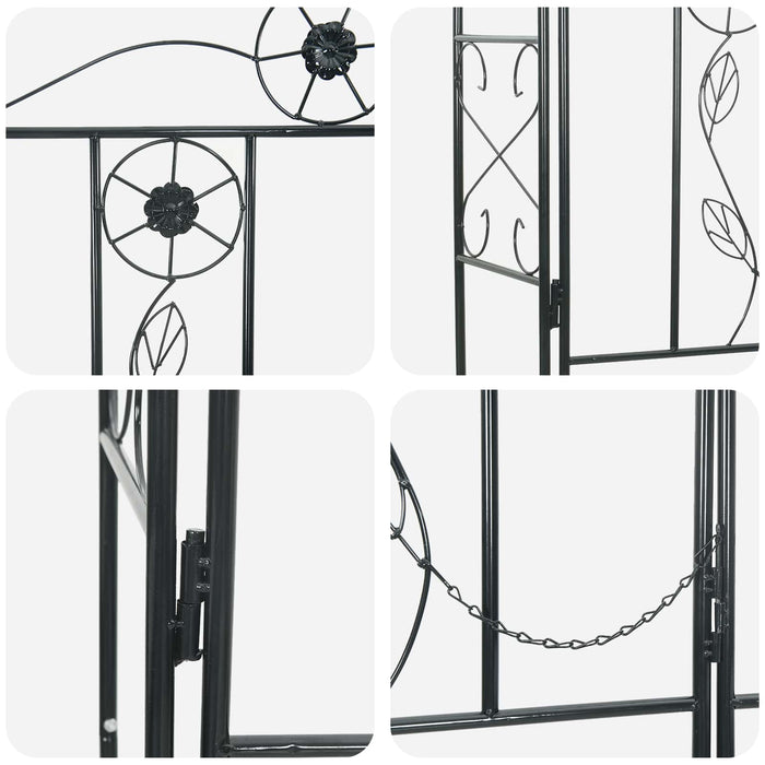 Arco da Giardino Tinta unita Nero 42021348