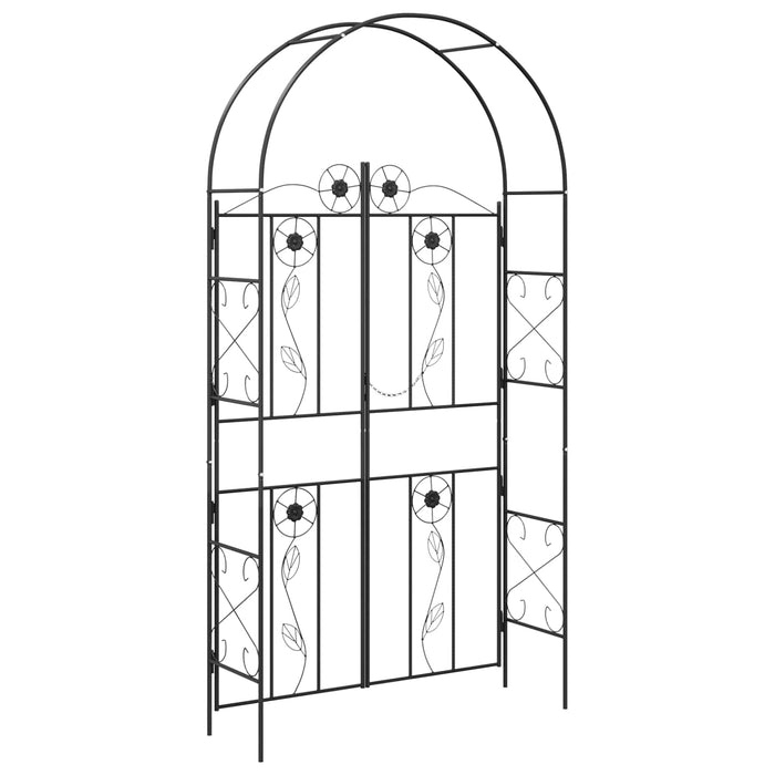 Arco da Giardino Tinta unita Nero 42021348