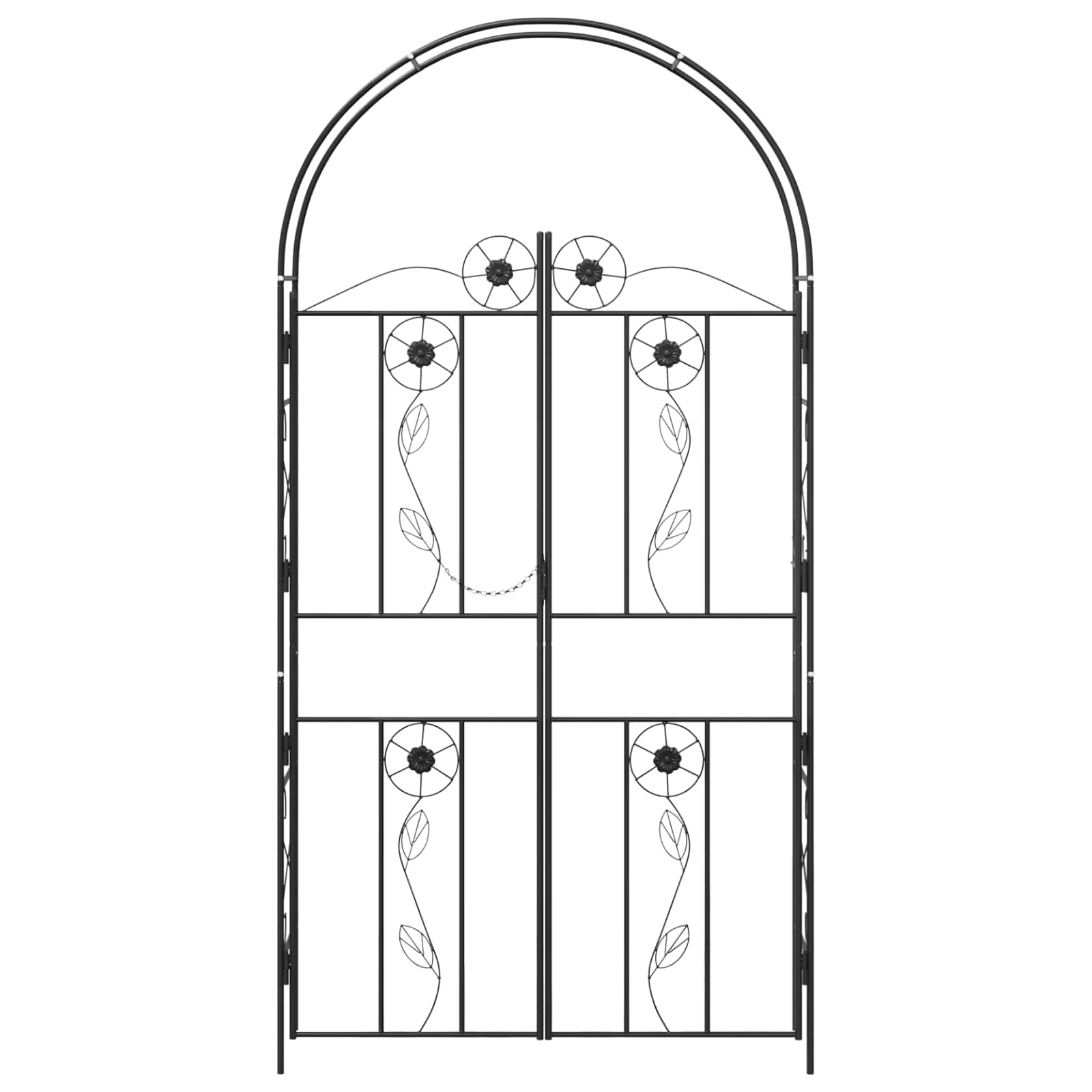 Arco da Giardino Tinta unita Nero 42021348
