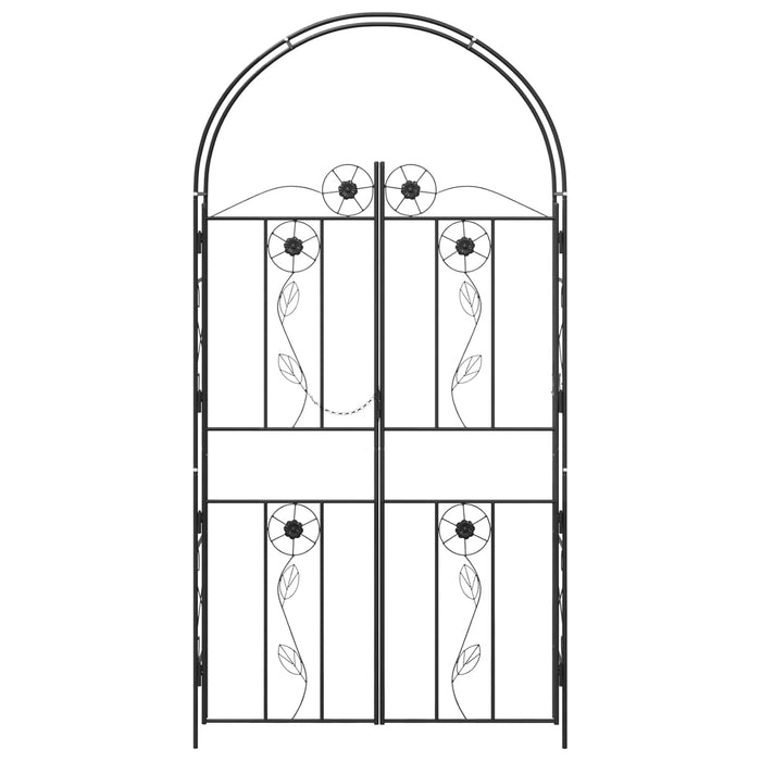 Arco da Giardino Tinta unita Nero 42021348