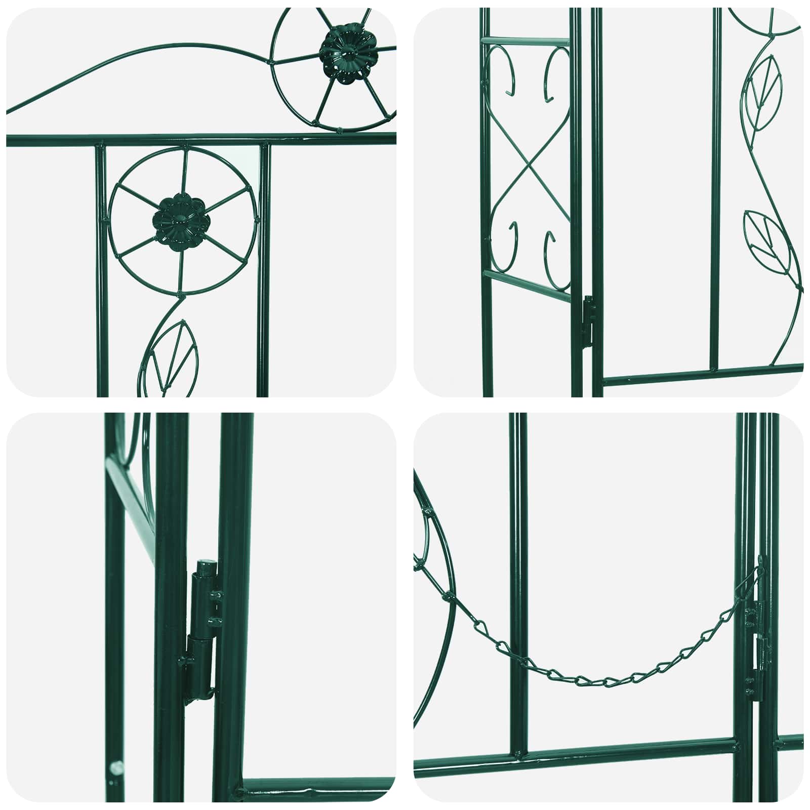 Arco da Giardino Tinta unita Verde 42021349