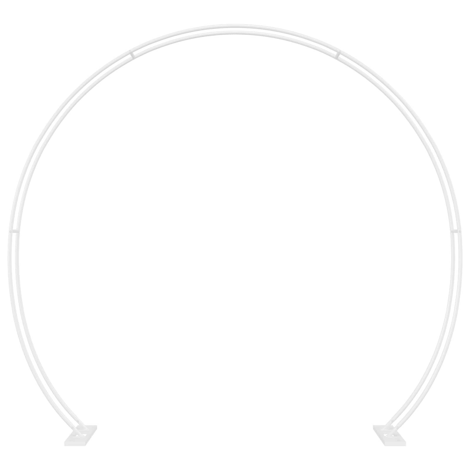 Arco Nuziale Bianco 223 x 45 x 201 cm Acciaio 42021350