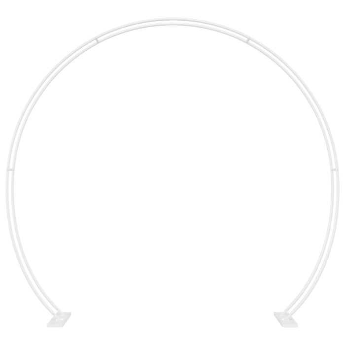 Arco Nuziale Bianco 223 x 45 x 201 cm Acciaio 42021350