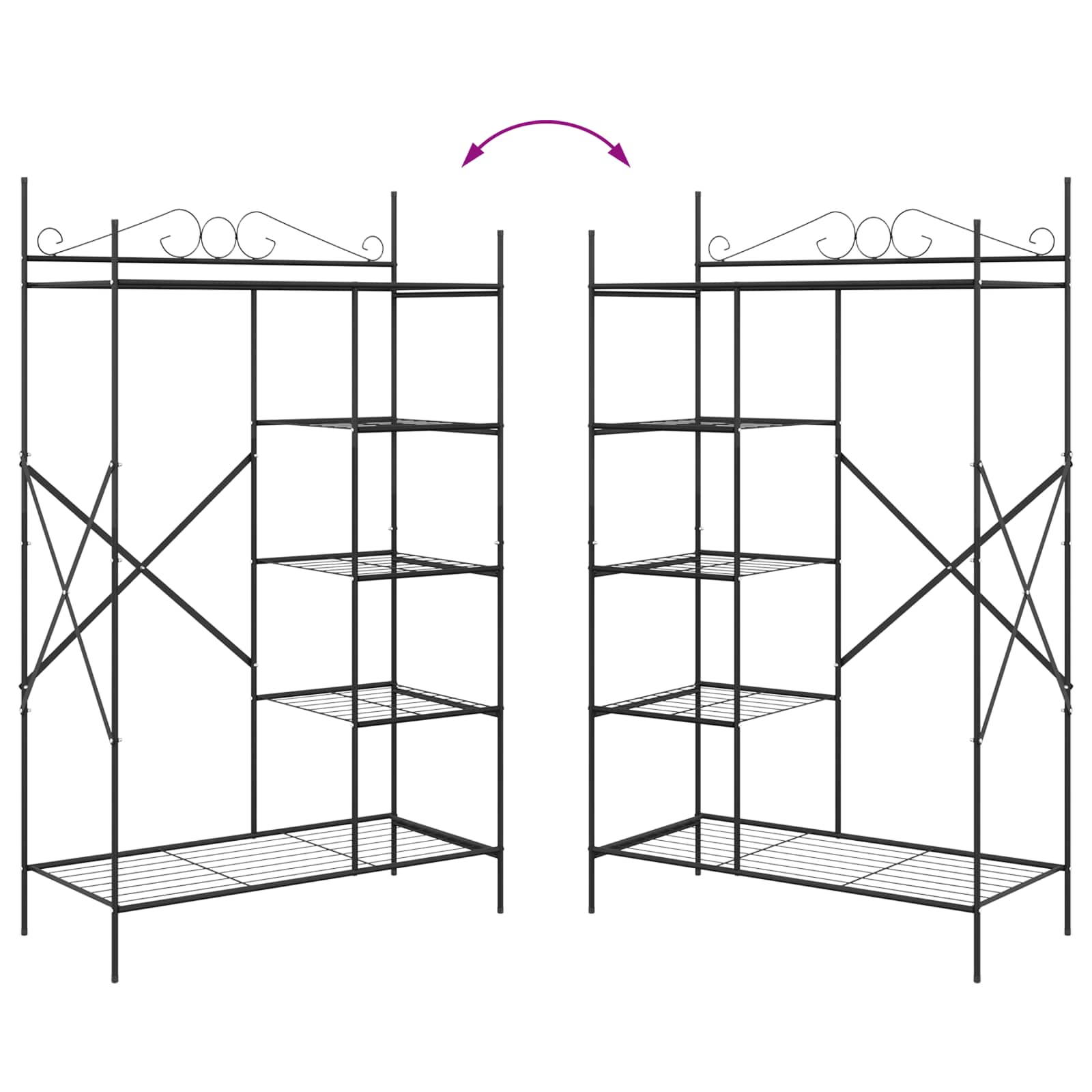 Armadio Aperto Tinta unita 42021358