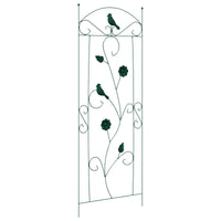 Recinzione per Giardino 3 pcs Verde 112 x 40 cm Acciaio 42021363