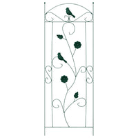 Recinzione per Giardino 3 pcs Verde 112 x 40 cm Acciaio 42021363