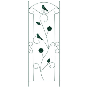 Recinzione per Giardino 3 pcs Verde 112 x 40 cm Acciaio 42021363