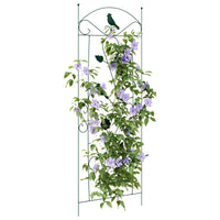 Recinzione per Giardino 3 pcs Verde 112 x 40 cm Acciaio 42021363