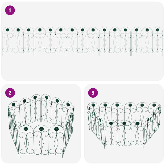 Recinzione per Giardino Traliccio Verde 42021369
