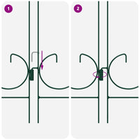 Recinzione per Giardino Traliccio Verde 42021369