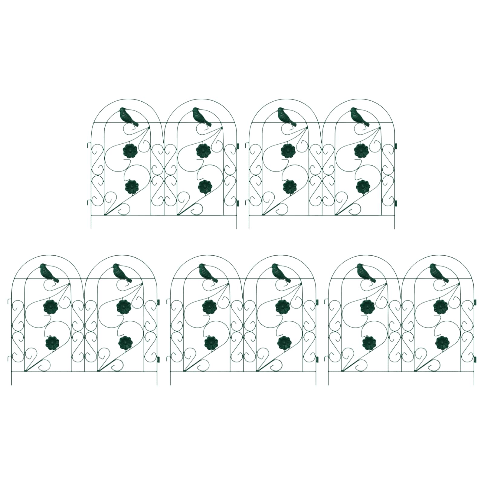 Recinzione per Giardino Traliccio Verde 42021371