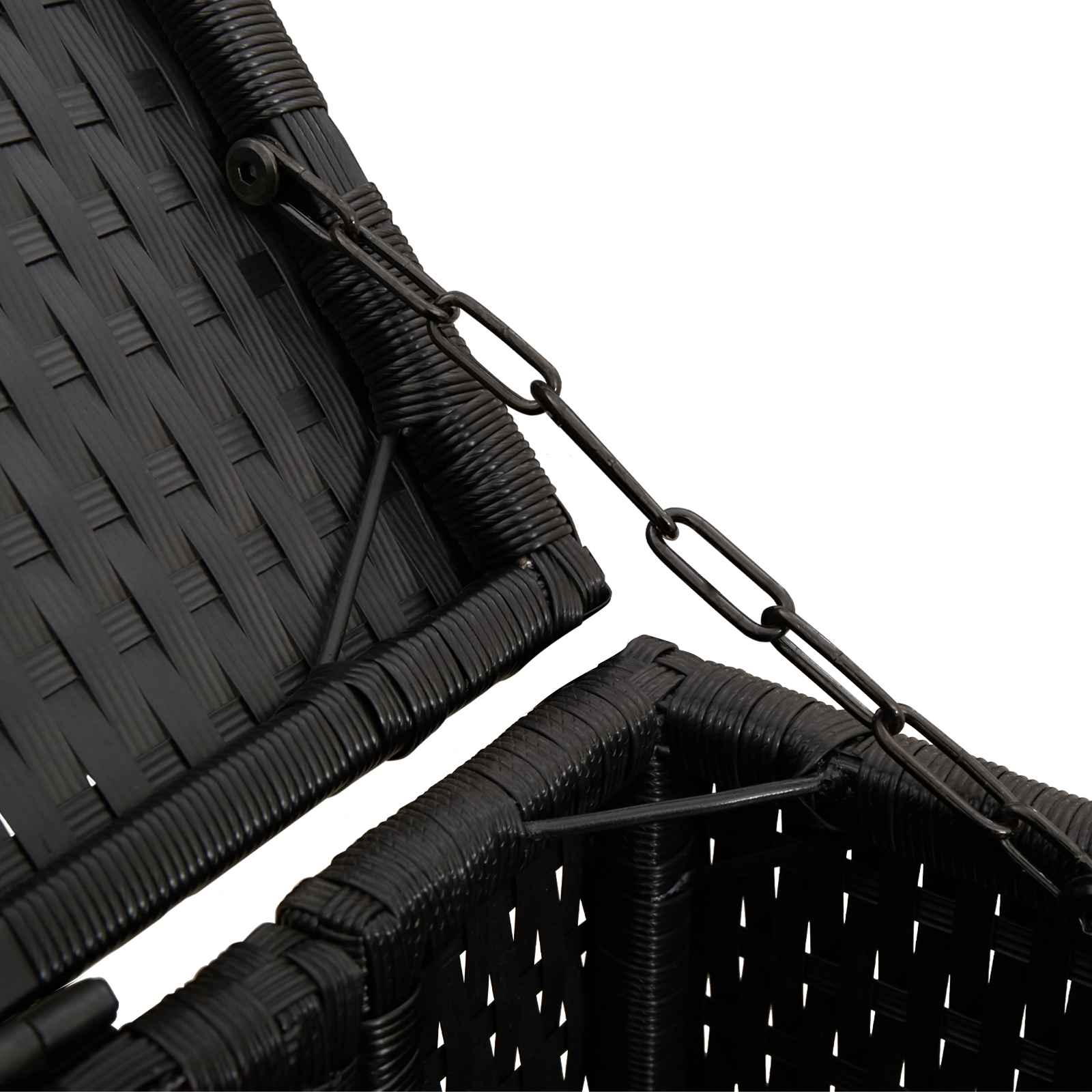 Cassa per Spazzatura Nero 65 x 80 x 115 cm Polietilene 42008240