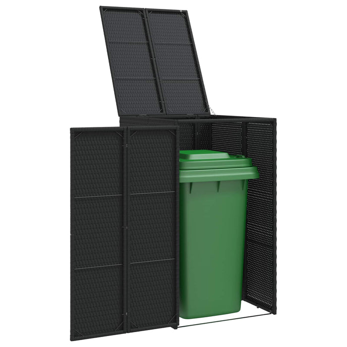 Cassa per Spazzatura Nero 65 x 80 x 115 cm Polietilene 42008240