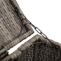 Cassa per Spazzatura Grigio 65 x 80 x 115 cm Polietilene 42008241