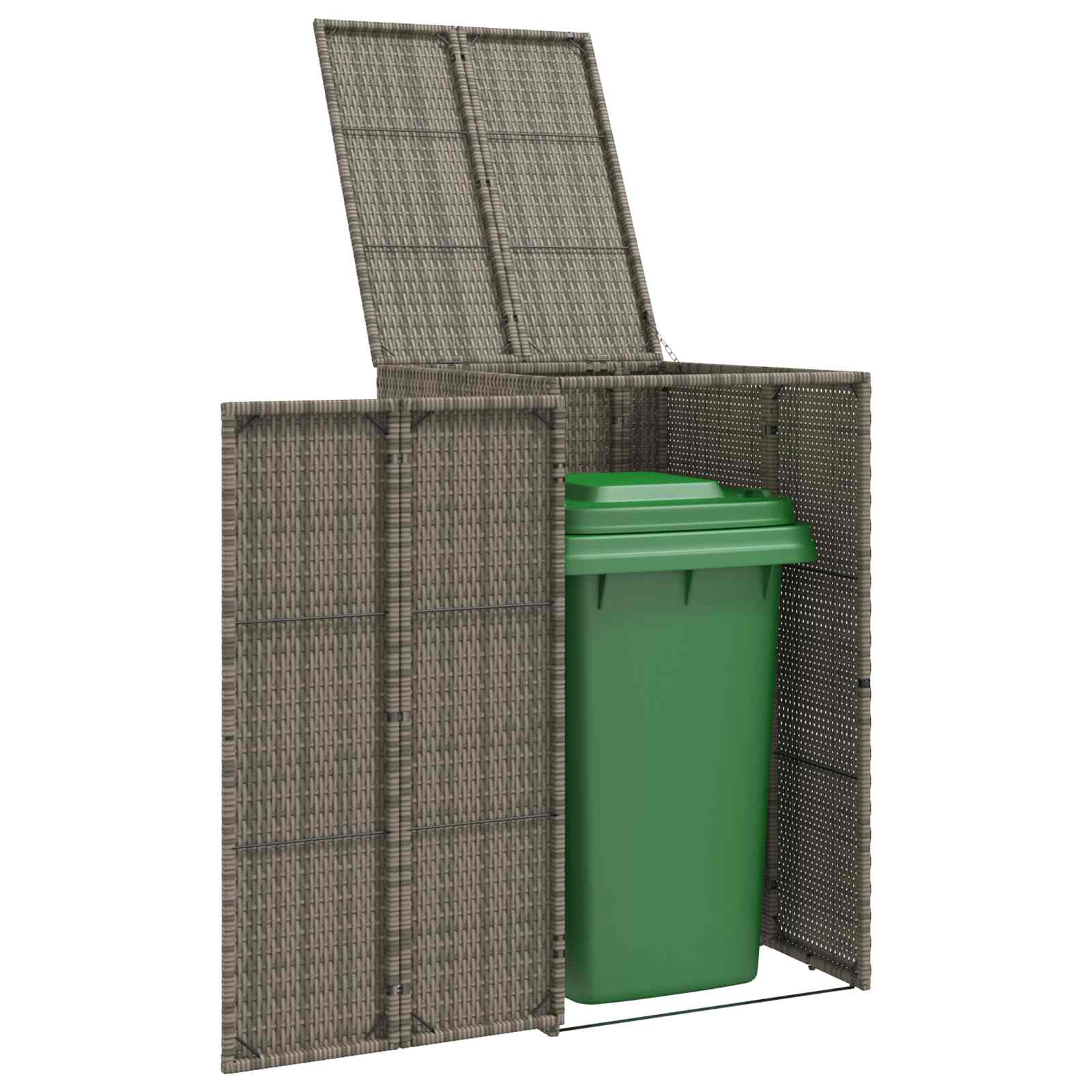 Cassa per Spazzatura Grigio 65 x 80 x 115 cm Polietilene 42008241