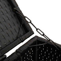 Cassa per Spazzatura 2 pcs Nero 65 x 80 x 115 cm Polietilene 42008242