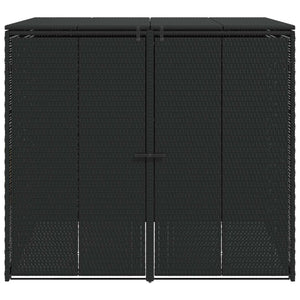 Cassa per Spazzatura 2 pcs Nero 65 x 80 x 115 cm Polietilene 42008242