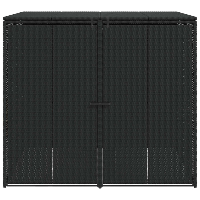 Cassa per Spazzatura 2 pcs Nero 65 x 80 x 115 cm Polietilene 42008242