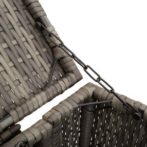 Cassa per Spazzatura 2 pcs Grigio 65 x 80 x 115 cm Polietilene 42008243