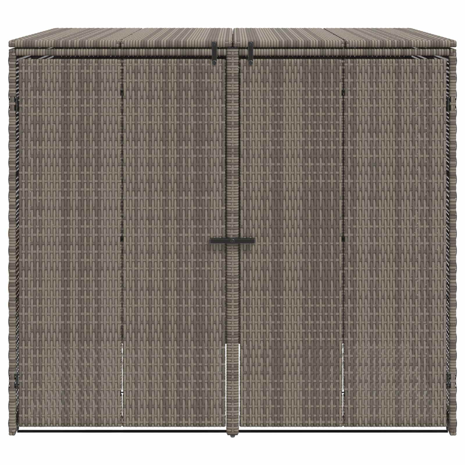 Cassa per Spazzatura 2 pcs Grigio 65 x 80 x 115 cm Polietilene 42008243