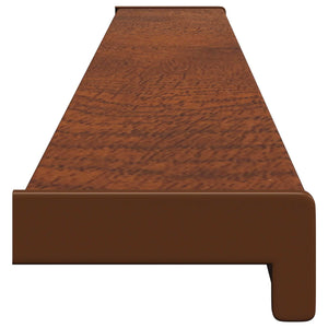 Soglia della Finestra Legno Marrone 140 x 15 x 4,5 cm PVC 42022247