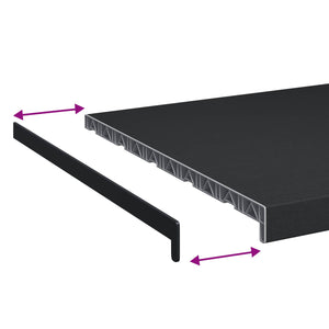 Soglia della Finestra Anthracite con Venatura di Legno 42022339