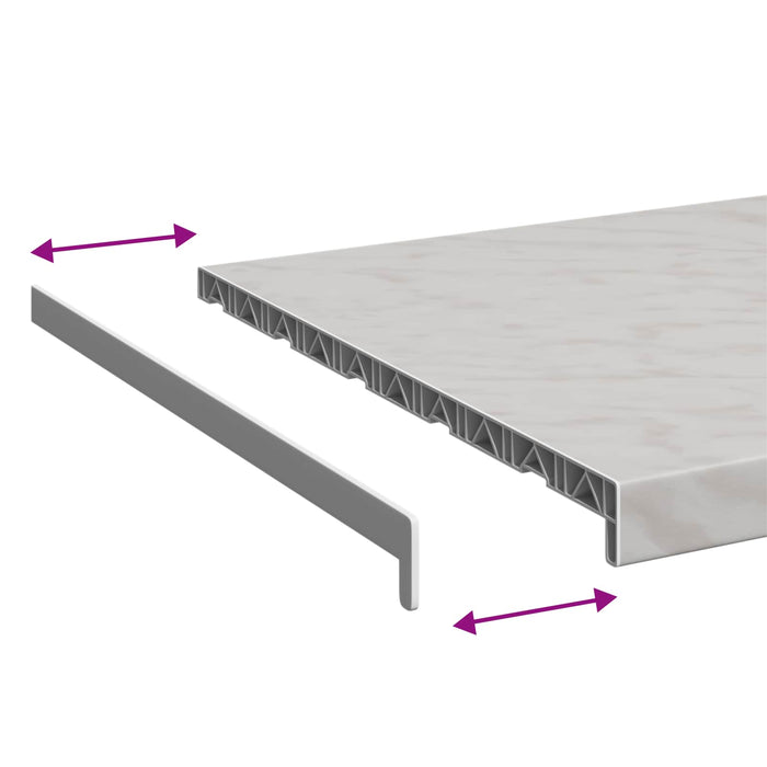 Soglia della Finestra Testo in Marmo -enure 100 x 50 x 4,5 cm 42022395