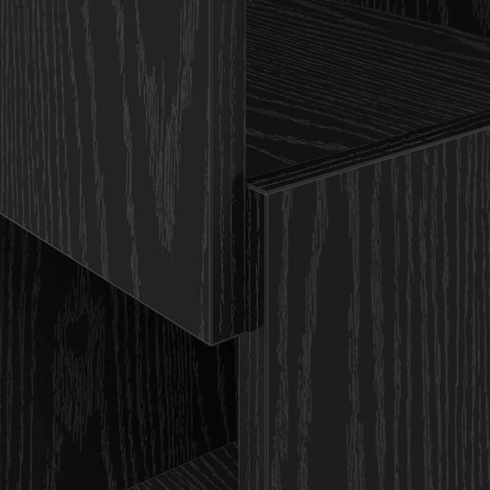 Mobile angolare Bianco 25,5x25x102cm Legno multistrato 889806